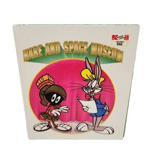 Hare And Space Museum First Edition 1996 Looney Tunes Bugs Bunny Marvin Martian